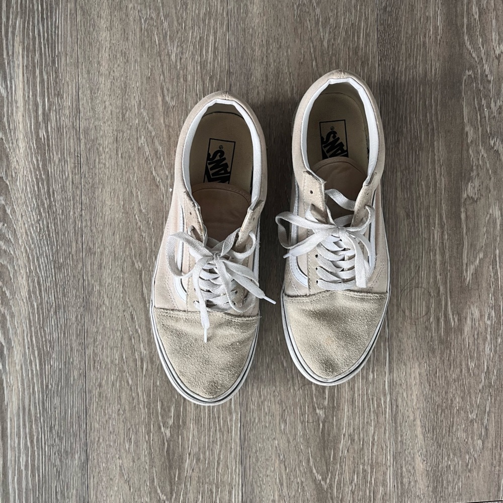 Tan Vans - image 1